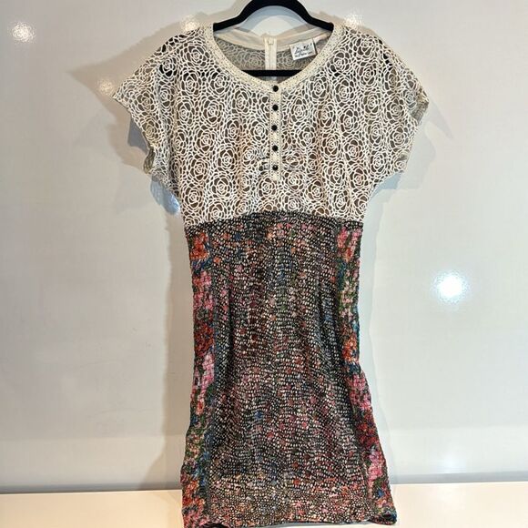 Anthropologie Byron Lars Lace Study Dress Size 6 - Picture 2 of 9